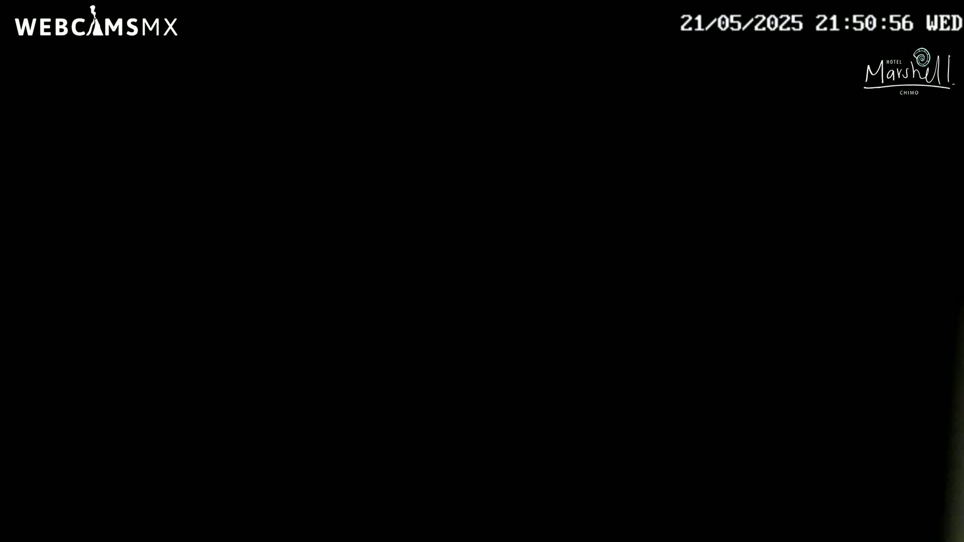 The image shows a completely black screen.