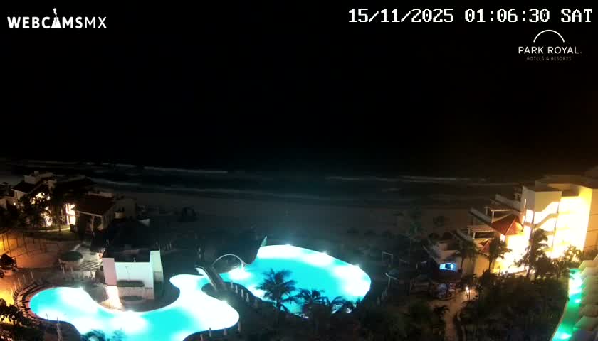 Oaxaca de Juarez City Skyline &  Templo de Santo Domingo de Guzman Church Square Live Cam - Oaxaca de Juárez, Oaxaca, Mexico