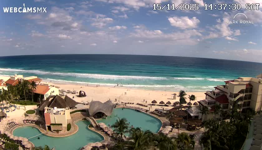 Oaxaca de Juarez City Skyline &  Templo de Santo Domingo de Guzman Church Square Live Cam - Oaxaca de Juárez, Oaxaca, Mexico