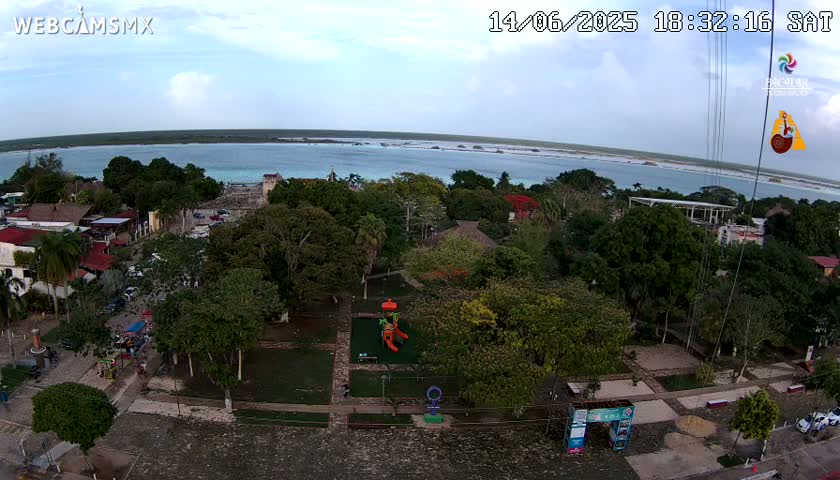 Bacalar City Skyline & Bacalar Lake View Live Cam - Bacalar,  Quintana Roo, Mexico 