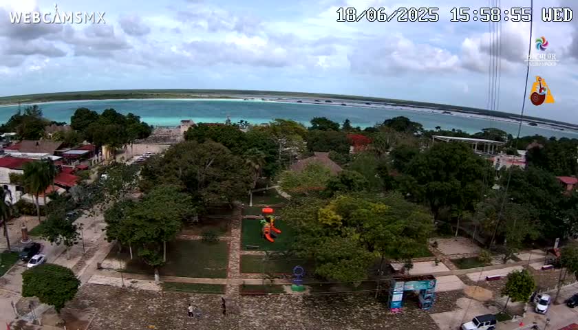 Bacalar City Skyline & Bacalar Lake View Live Cam - Bacalar,  Quintana Roo, Mexico 