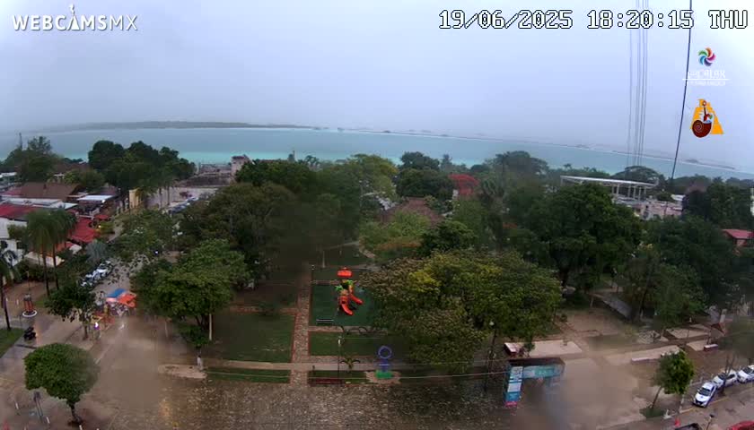 Bacalar City Skyline & Bacalar Lake View Live Cam - Bacalar,  Quintana Roo, Mexico 