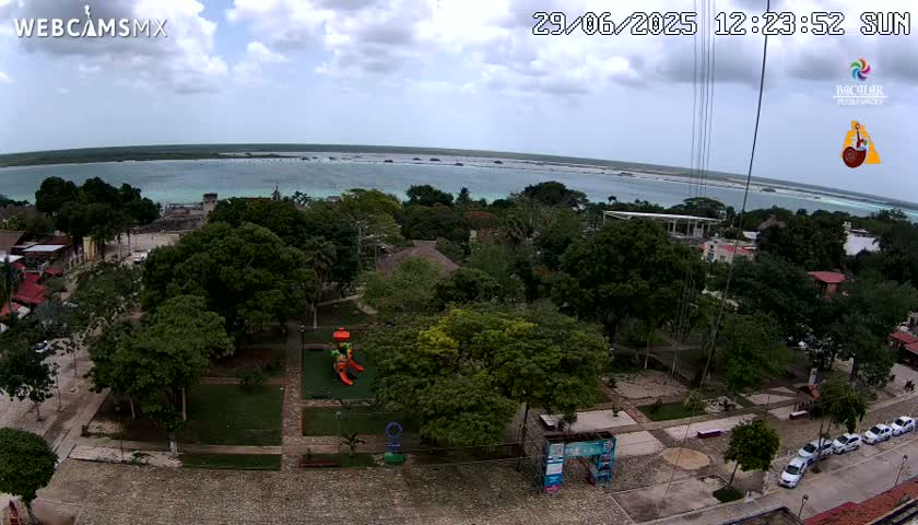 Bacalar City Skyline & Bacalar Lake View Live Cam - Bacalar,  Quintana Roo, Mexico 