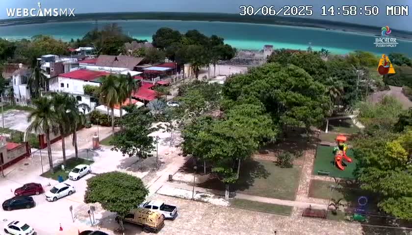 Bacalar City Skyline & Bacalar Lake View Live Cam - Bacalar,  Quintana Roo, Mexico 