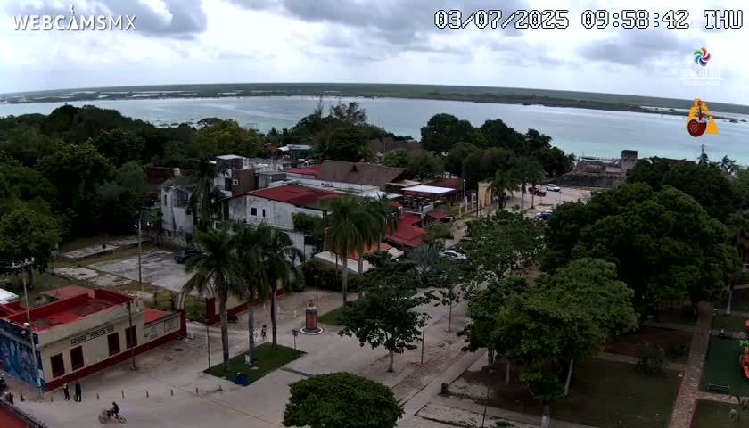 Bacalar City Skyline & Bacalar Lake View Live Cam - Bacalar,  Quintana Roo, Mexico 