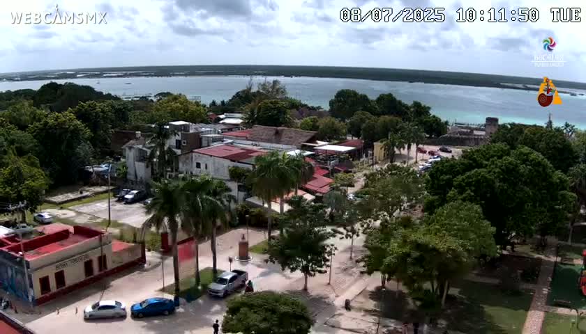 Bacalar City Skyline & Bacalar Lake View Live Cam - Bacalar,  Quintana Roo, Mexico 