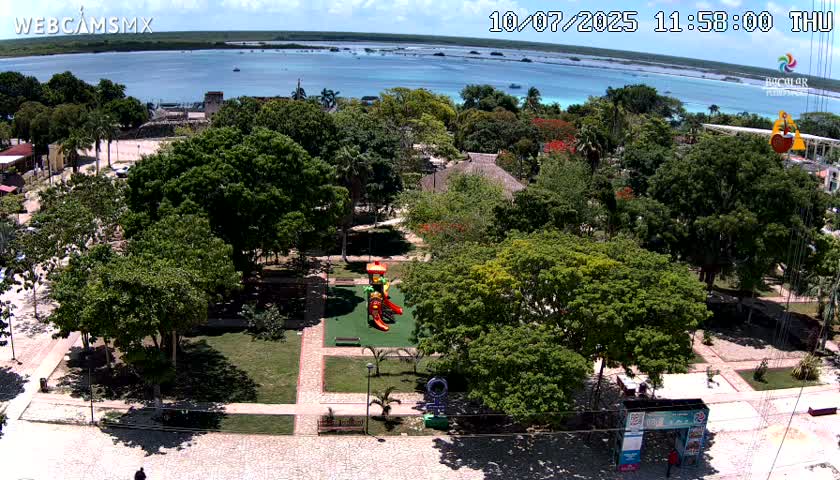Bacalar City Skyline & Bacalar Lake View Live Cam - Bacalar,  Quintana Roo, Mexico 