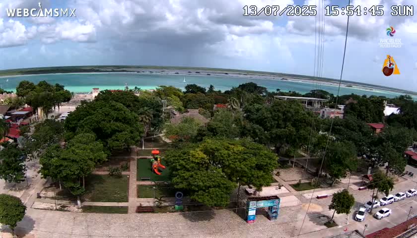 Bacalar City Skyline & Bacalar Lake View Live Cam - Bacalar,  Quintana Roo, Mexico 