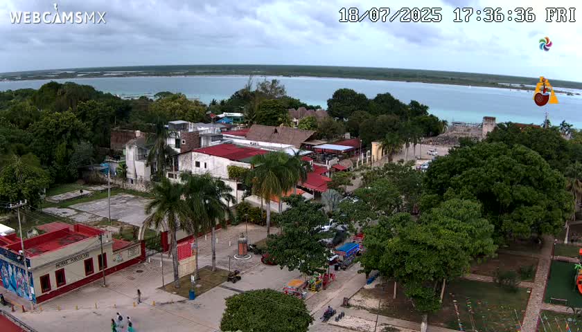 Bacalar City Skyline & Bacalar Lake View Live Cam - Bacalar,  Quintana Roo, Mexico 