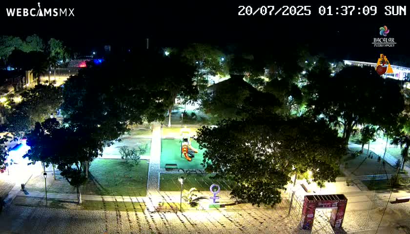 Bacalar City Skyline & Bacalar Lake View Live Cam - Bacalar,  Quintana Roo, Mexico 