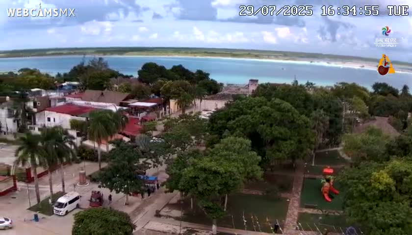 Bacalar City Skyline & Bacalar Lake View Live Cam - Bacalar,  Quintana Roo, Mexico 