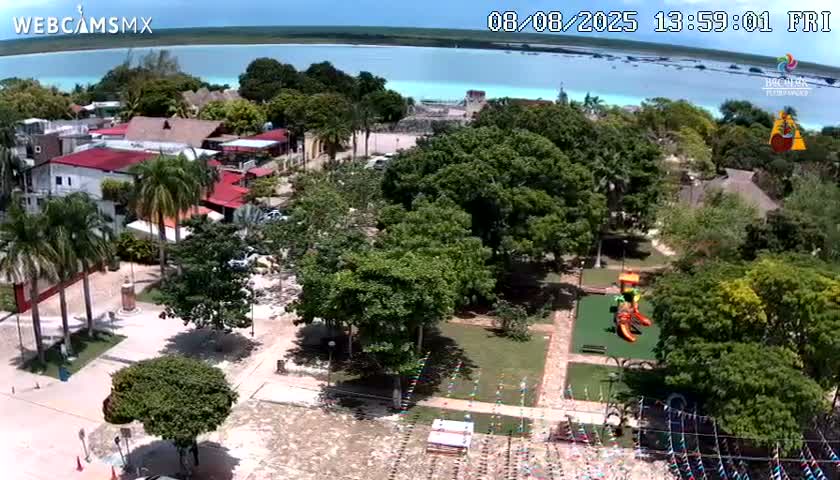Bacalar City Skyline & Bacalar Lake View Live Cam - Bacalar,  Quintana Roo, Mexico 