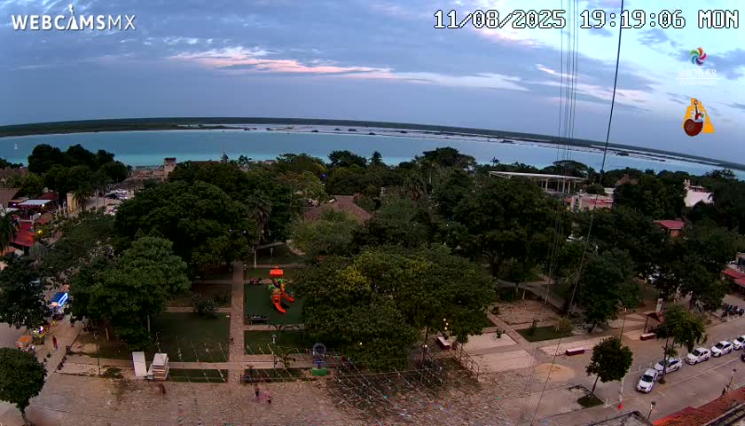 Bacalar City Skyline & Bacalar Lake View Live Cam - Bacalar,  Quintana Roo, Mexico 