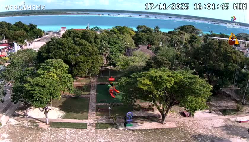 Bacalar City Skyline & Bacalar Lake View Live Cam - Bacalar,  Quintana Roo, Mexico 