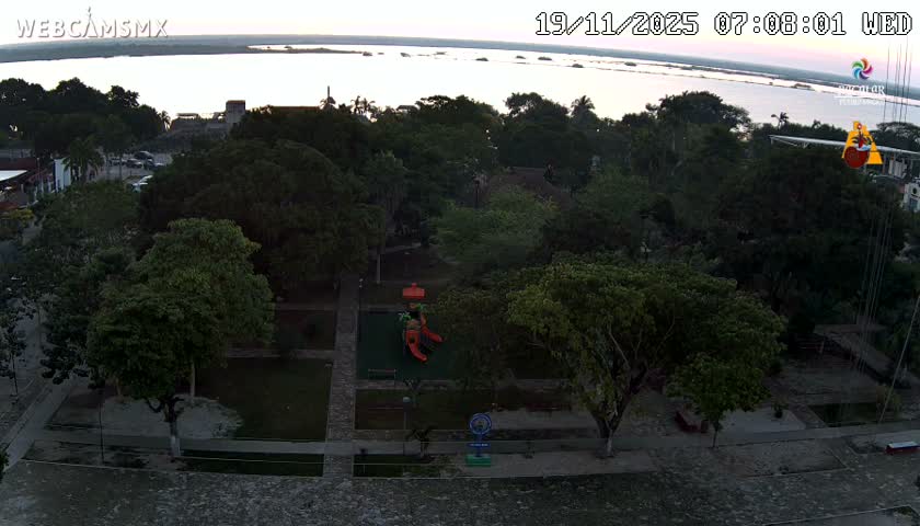 Bacalar City Skyline & Bacalar Lake View Live Cam - Bacalar,  Quintana Roo, Mexico 