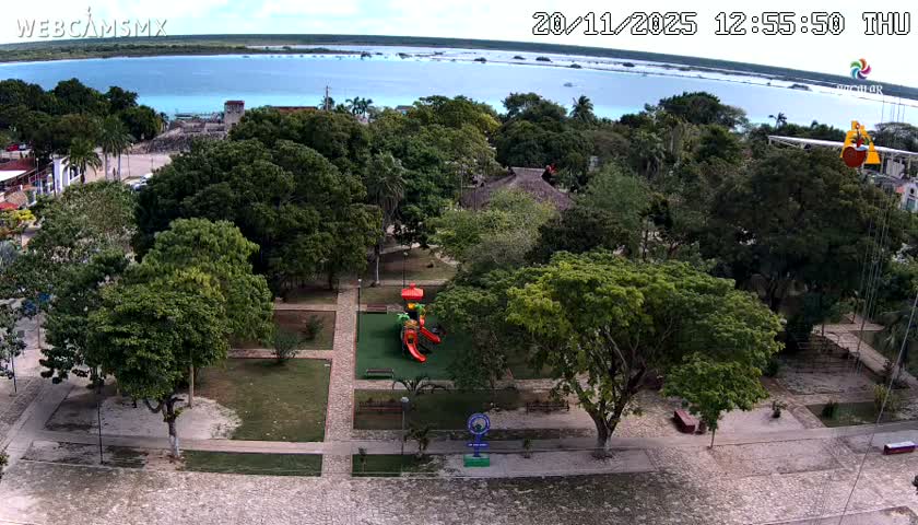 Bacalar City Skyline & Bacalar Lake View Live Cam - Bacalar,  Quintana Roo, Mexico 