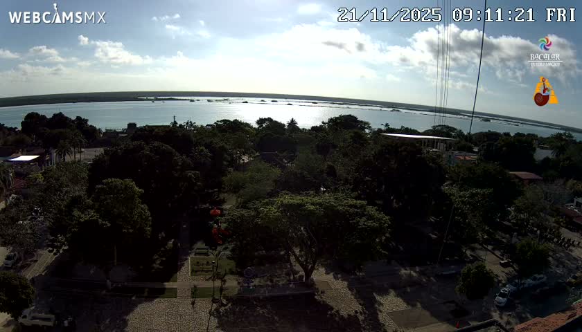 Bacalar City Skyline & Bacalar Lake View Live Cam - Bacalar,  Quintana Roo, Mexico 