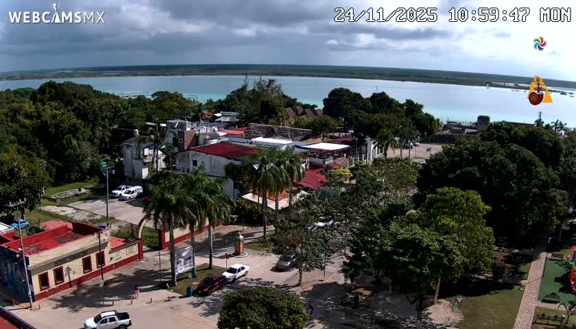 Bacalar City Skyline & Bacalar Lake View Live Cam - Bacalar,  Quintana Roo, Mexico 