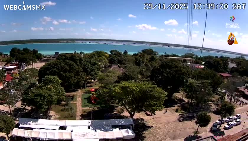 Bacalar City Skyline & Bacalar Lake View Live Cam - Bacalar,  Quintana Roo, Mexico 