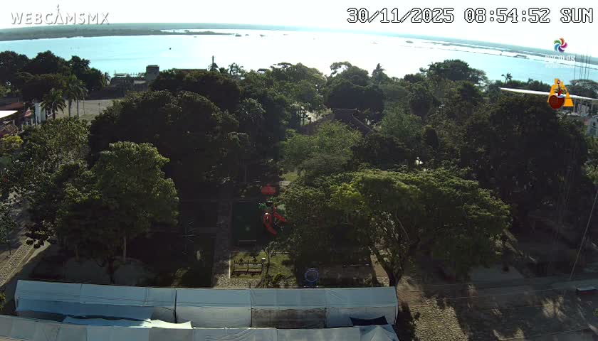 Bacalar City Skyline & Bacalar Lake View Live Cam - Bacalar,  Quintana Roo, Mexico 