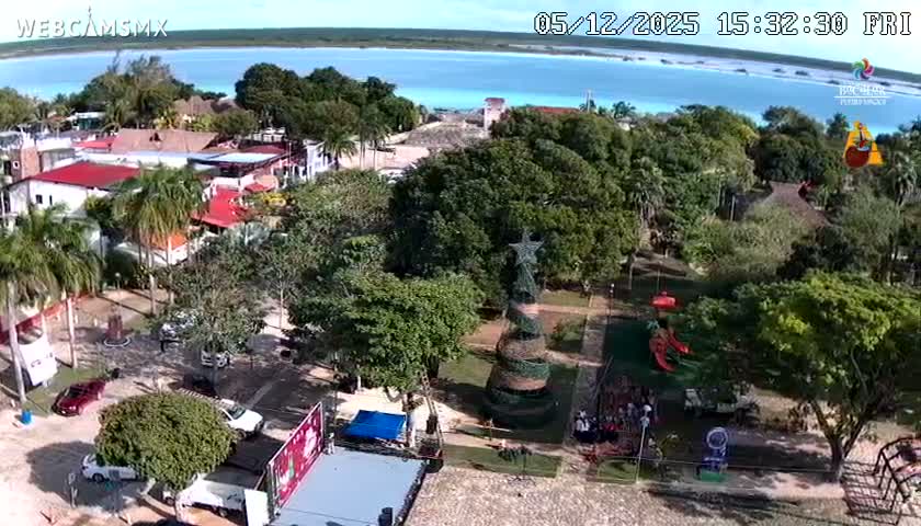 Bacalar City Skyline & Bacalar Lake View Live Cam - Bacalar,  Quintana Roo, Mexico 
