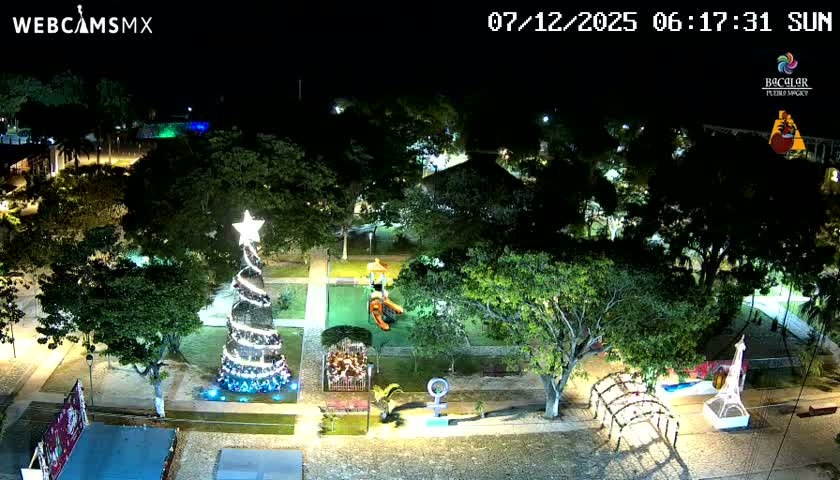 Bacalar City Skyline & Bacalar Lake View Live Cam - Bacalar,  Quintana Roo, Mexico 
