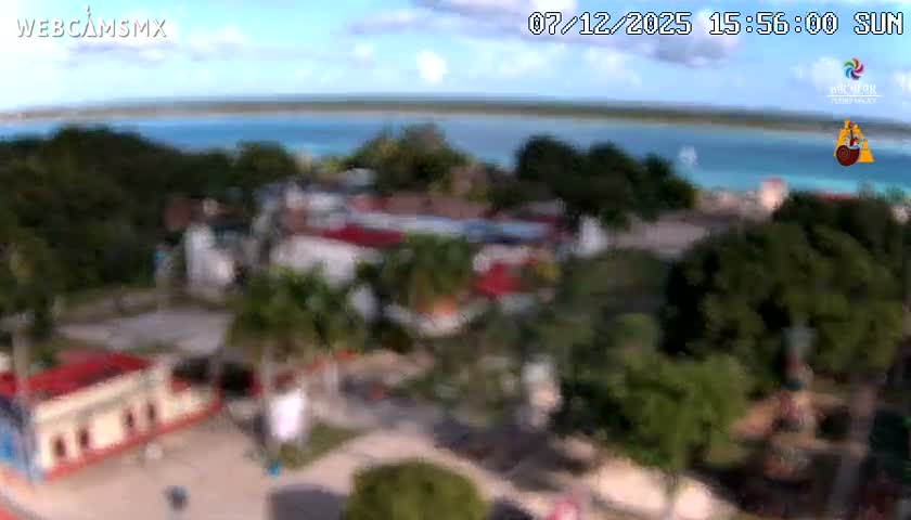 Bacalar City Skyline & Bacalar Lake View Live Cam - Bacalar,  Quintana Roo, Mexico 