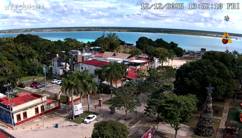 Bacalar City Skyline & Bacalar Lake View Live Cam - Bacalar,  Quintana Roo, Mexico 