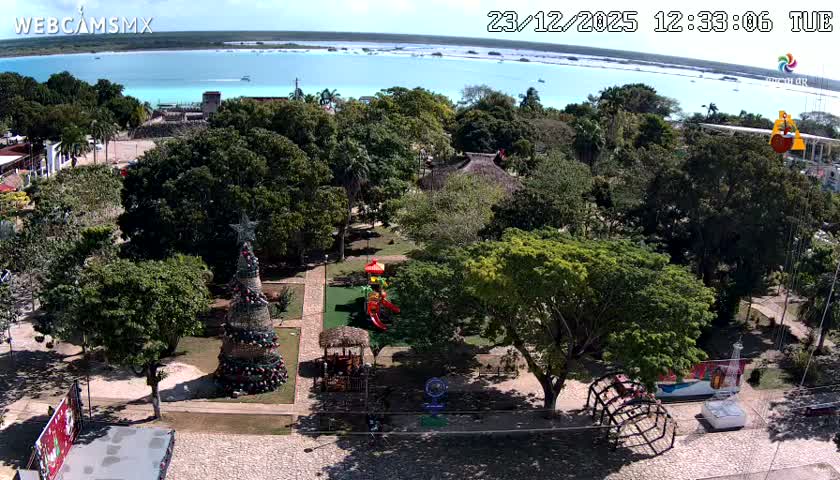 Bacalar City Skyline & Bacalar Lake View Live Cam - Bacalar,  Quintana Roo, Mexico 