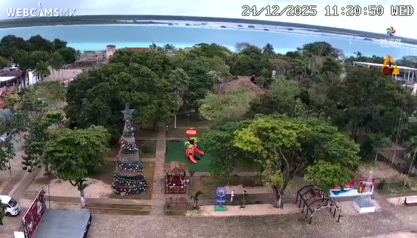 Bacalar City Skyline & Bacalar Lake View Live Cam - Bacalar,  Quintana Roo, Mexico 