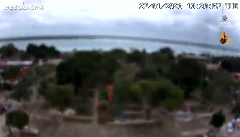 Bacalar City Skyline & Bacalar Lake View Live Cam - Bacalar,  Quintana Roo, Mexico 