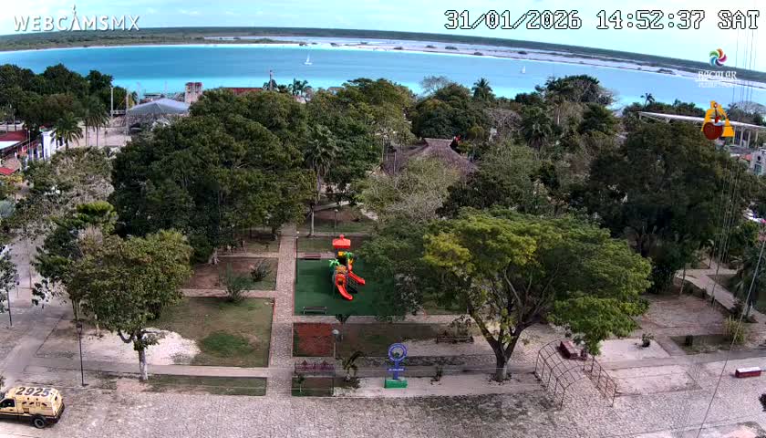Bacalar City Skyline & Bacalar Lake View Live Cam - Bacalar,  Quintana Roo, Mexico 