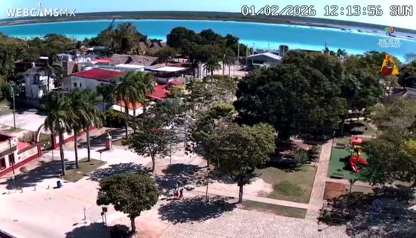 Bacalar City Skyline & Bacalar Lake View Live Cam - Bacalar,  Quintana Roo, Mexico 