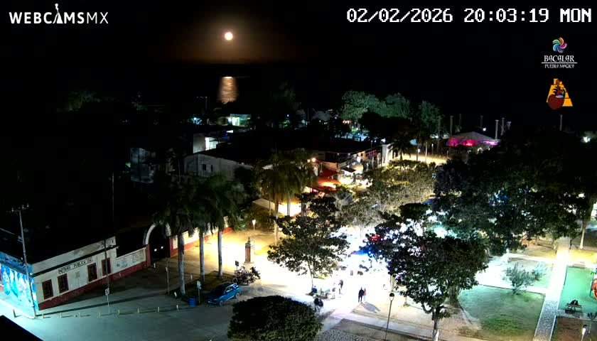 Bacalar City Skyline & Bacalar Lake View Live Cam - Bacalar,  Quintana Roo, Mexico 