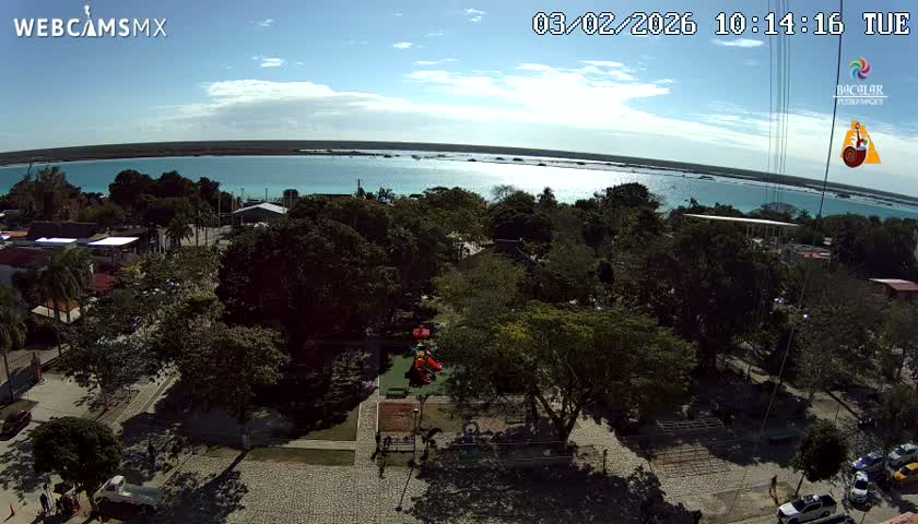 Bacalar City Skyline & Bacalar Lake View Live Cam - Bacalar,  Quintana Roo, Mexico 