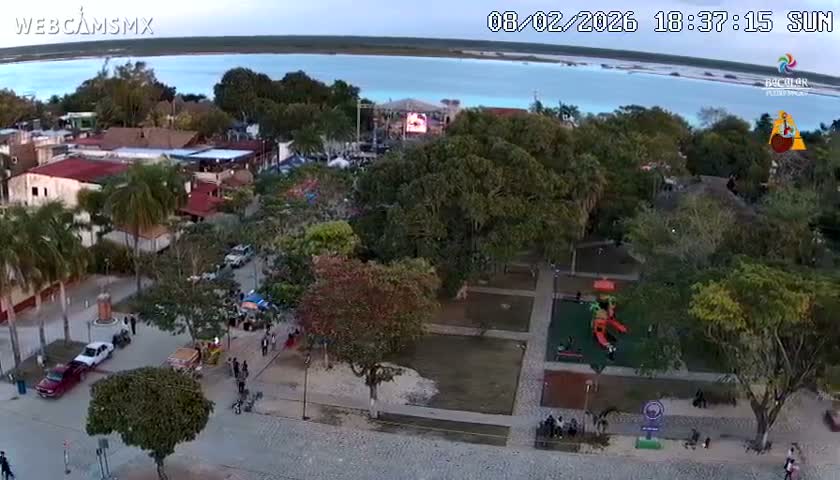 Bacalar City Skyline & Bacalar Lake View Live Cam - Bacalar,  Quintana Roo, Mexico 