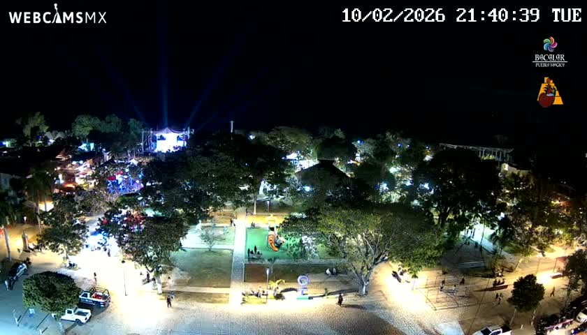 Bacalar City Skyline & Bacalar Lake View Live Cam - Bacalar,  Quintana Roo, Mexico 