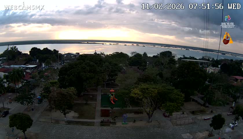 Bacalar City Skyline & Bacalar Lake View Live Cam - Bacalar,  Quintana Roo, Mexico 