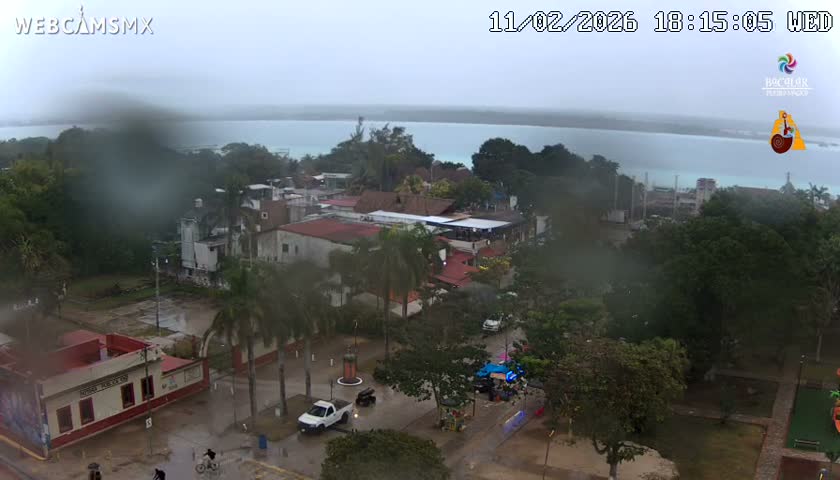 Bacalar City Skyline & Bacalar Lake View Live Cam - Bacalar,  Quintana Roo, Mexico 