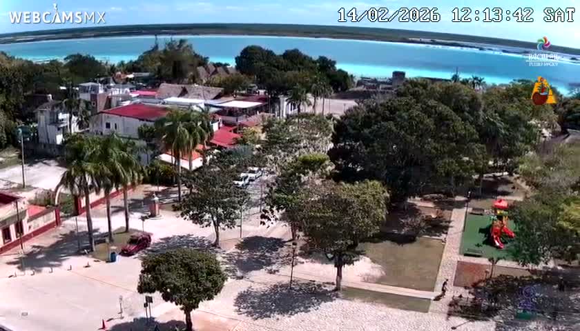 Bacalar City Skyline & Bacalar Lake View Live Cam - Bacalar,  Quintana Roo, Mexico 