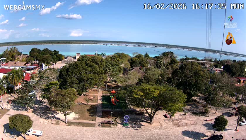 Bacalar City Skyline & Bacalar Lake View Live Cam - Bacalar,  Quintana Roo, Mexico 