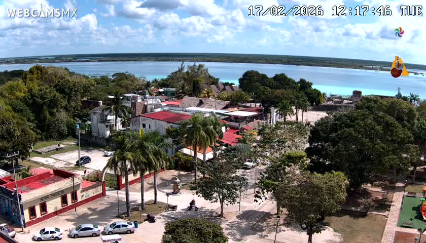 Bacalar City Skyline & Bacalar Lake View Live Cam - Bacalar,  Quintana Roo, Mexico 