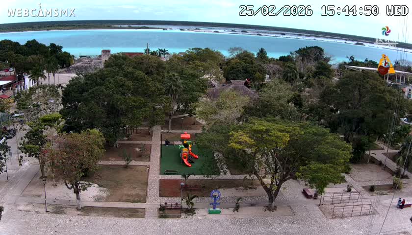 Bacalar City Skyline & Bacalar Lake View Live Cam - Bacalar,  Quintana Roo, Mexico 