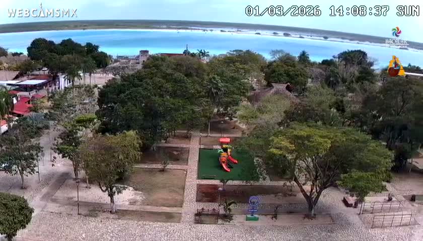 Bacalar City Skyline & Bacalar Lake View Live Cam - Bacalar,  Quintana Roo, Mexico 