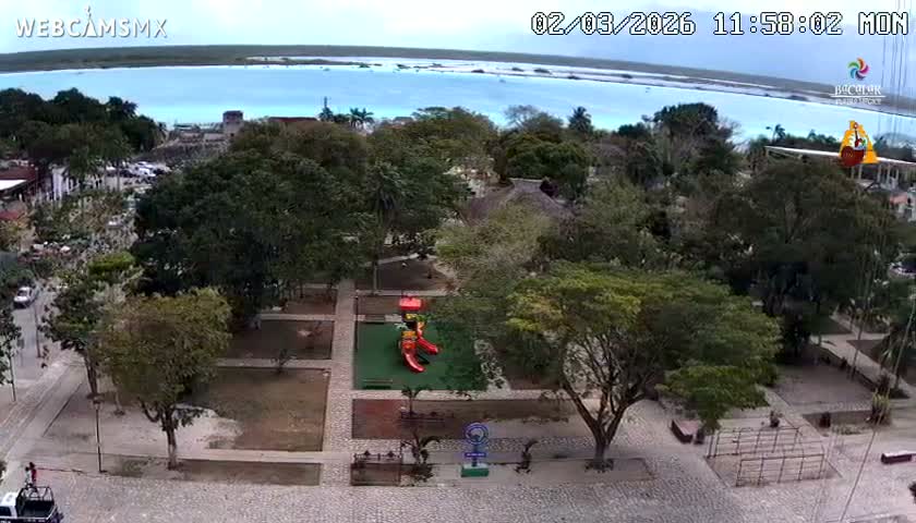 Bacalar City Skyline & Bacalar Lake View Live Cam - Bacalar,  Quintana Roo, Mexico 