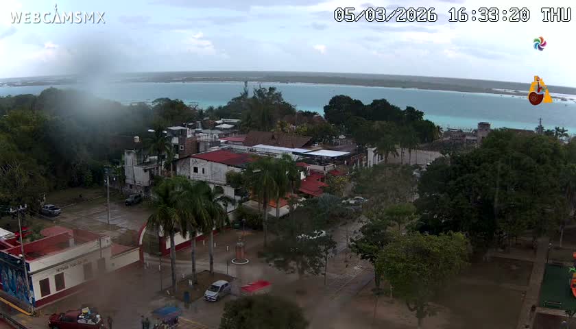 Bacalar City Skyline & Bacalar Lake View Live Cam - Bacalar,  Quintana Roo, Mexico 