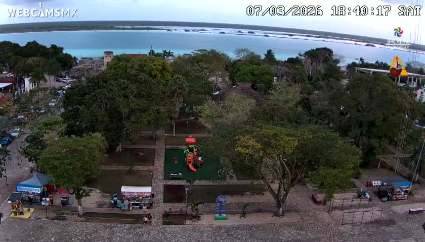 Bacalar City Skyline & Bacalar Lake View Live Cam - Bacalar,  Quintana Roo, Mexico 