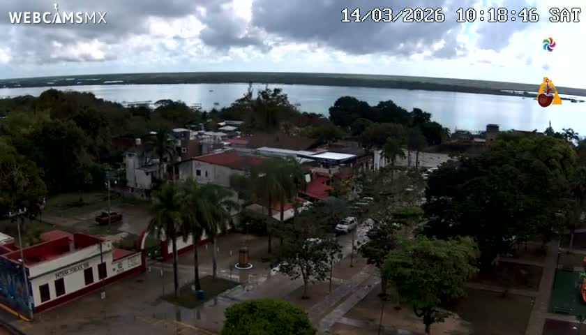 Bacalar City Skyline & Bacalar Lake View Live Cam - Bacalar,  Quintana Roo, Mexico 