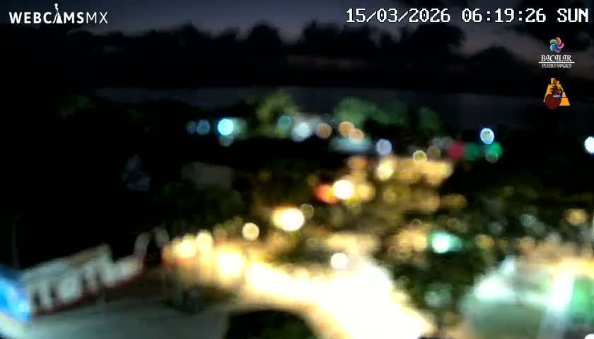 Bacalar City Skyline & Bacalar Lake View Live Cam - Bacalar,  Quintana Roo, Mexico 