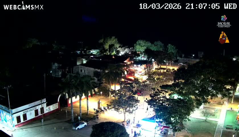 Bacalar City Skyline & Bacalar Lake View Live Cam - Bacalar,  Quintana Roo, Mexico 